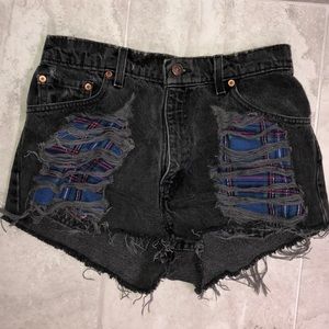 vintage jean shorts